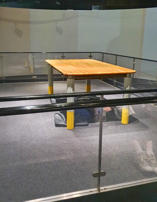 防災館の地震シュミレーター